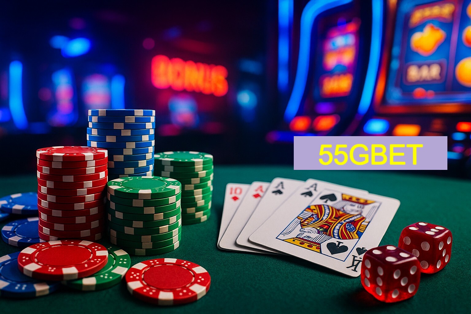 Benefícios do 55GBET